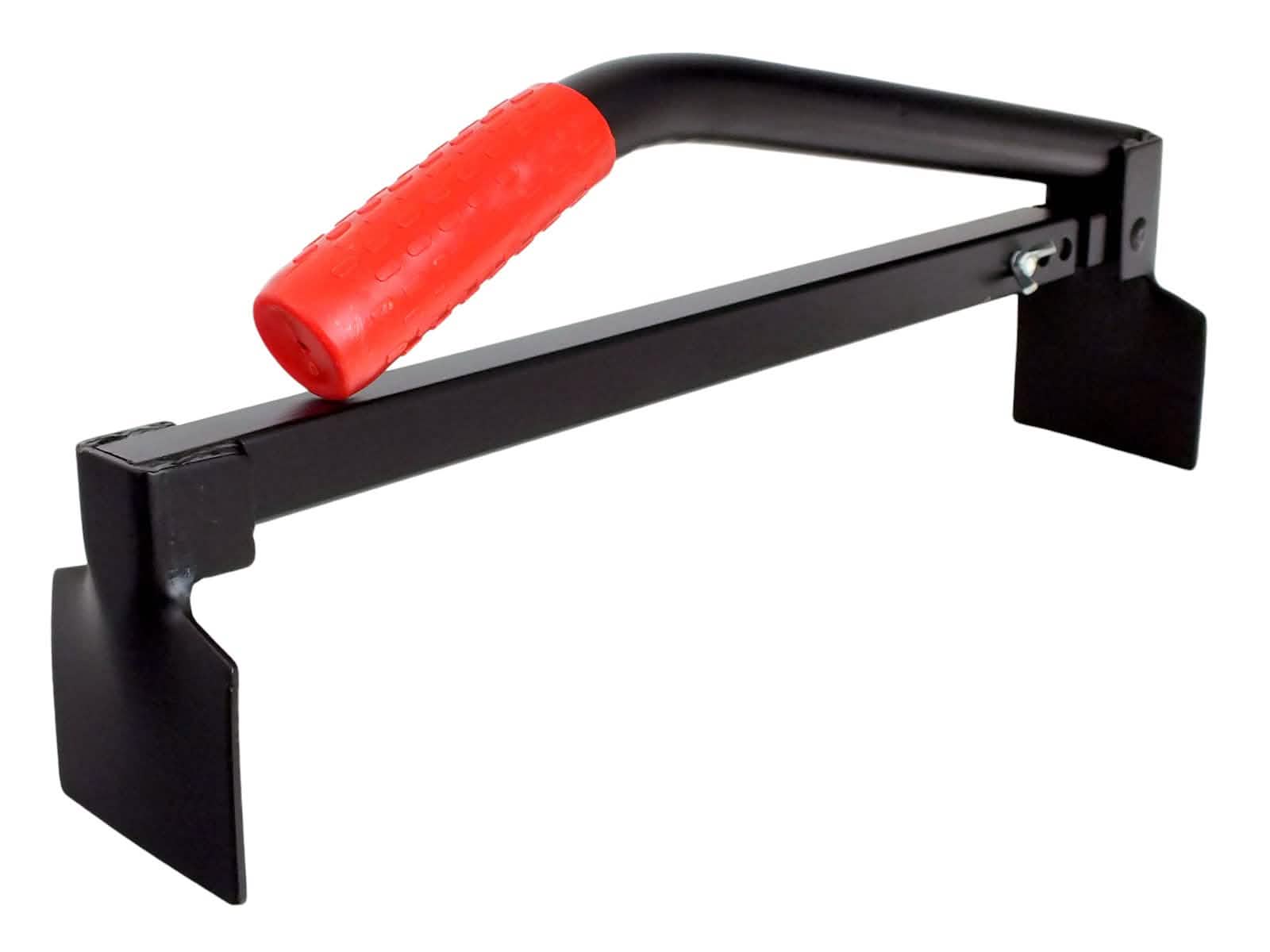 tooltime.co.uk Brick Tongs Pack of 2 Brick Layers Tongs Adjustable Lifting and Carrying Tool for 6-10 Bricks