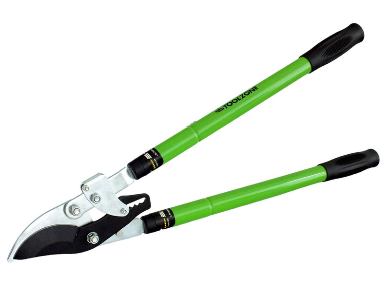 tooltime.co.uk Bypass Loppers Ratchet Bypass Garden Loppers  with Telescopic Extending Handles