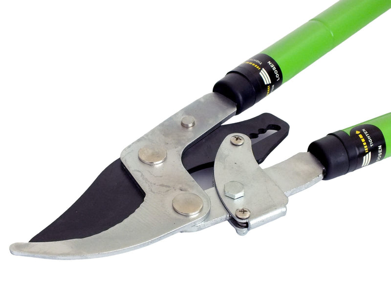 tooltime.co.uk Bypass Loppers Ratchet Bypass Garden Loppers  with Telescopic Extending Handles