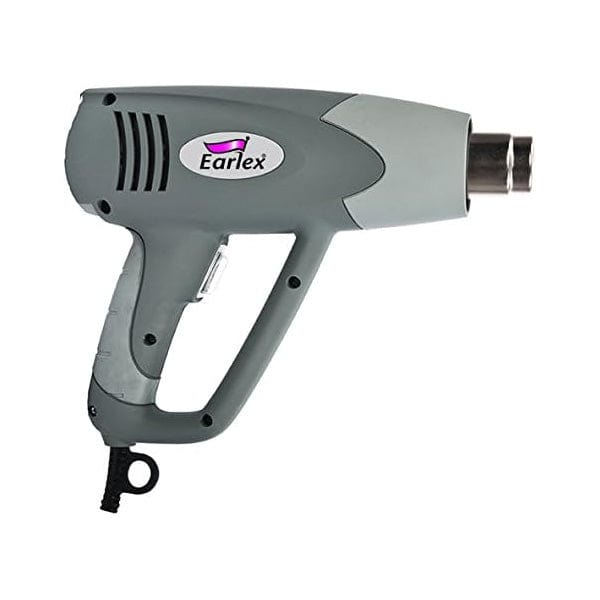 tooltime.co.uk Electric Hot Air Gun Earlex 2000W Electric Heat Gun Handheld Hot Air Paint Stripper with Nozzles, Scraper and Case