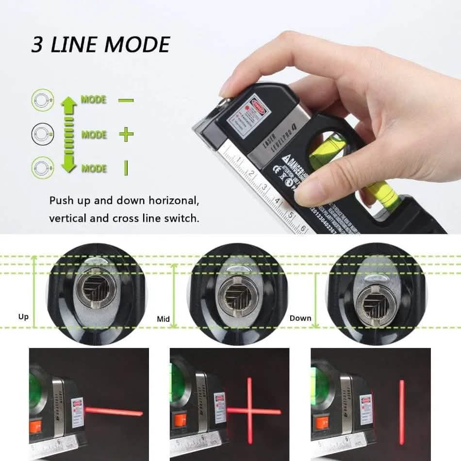 Rechargeable Cordless Work Light Garage Inspection Lamp Torch Worklight USB With Multipurpose Laser Level
