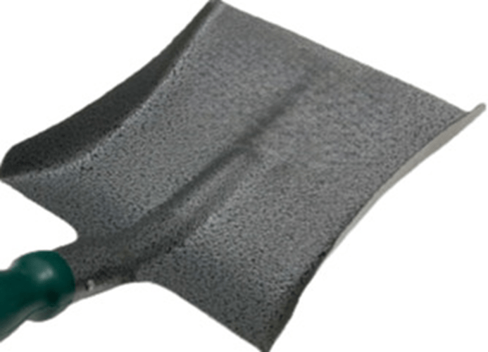 tooltime.co.uk Metal Hand Dust Pan Coal Shovel 8" Multipurpose Plastic Handle