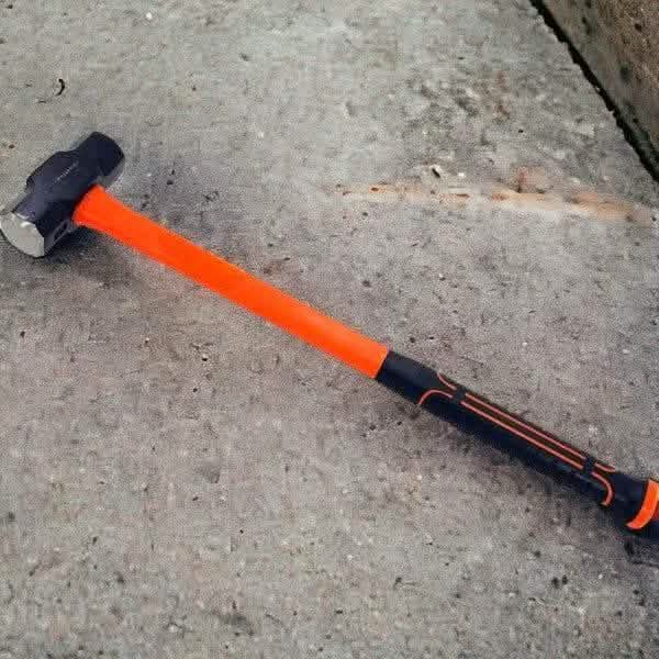 tooltime.co.uk Mini Sledge Hammer 4lb Mini Sledge Hammer with Fibreglass Shaft and Rubber Grip Handle