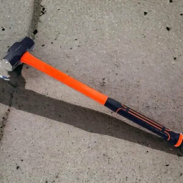 tooltime.co.uk Mini Sledge Hammer 4lb Mini Sledge Hammer with Fibreglass Shaft and Rubber Grip Handle