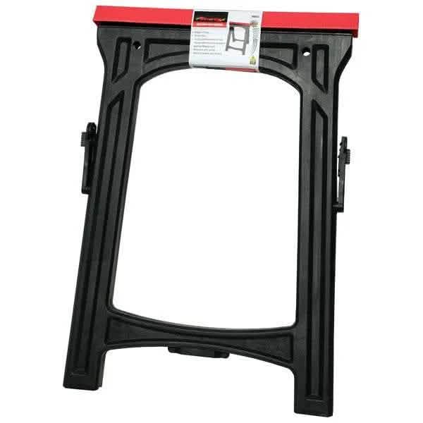 tooltime.co.uk Pair of Plastic Saw Horses Pair of Lightweight Folding Plastic Saw Horses Portable Trestles