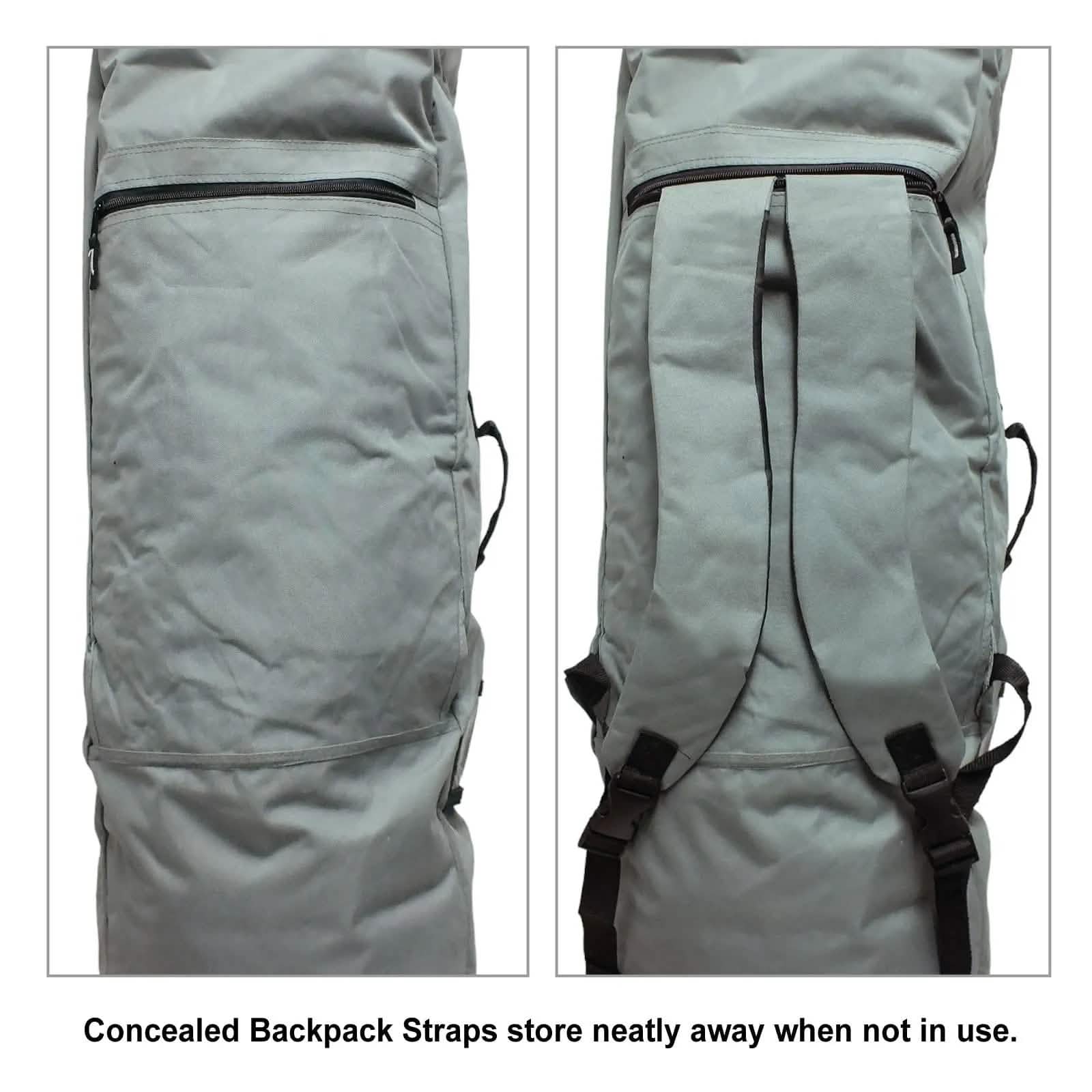 tooltime.co.uk Snowboard Bag Ktec Grey Holdall Rucksack Snow Board Carry Case Travel Luggage