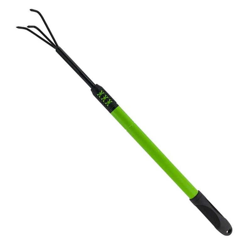 tooltime.co.uk Telescopic Cultivator Telescopic Garden Cultivator Hand Tool with Extendable Handle 73-100cm