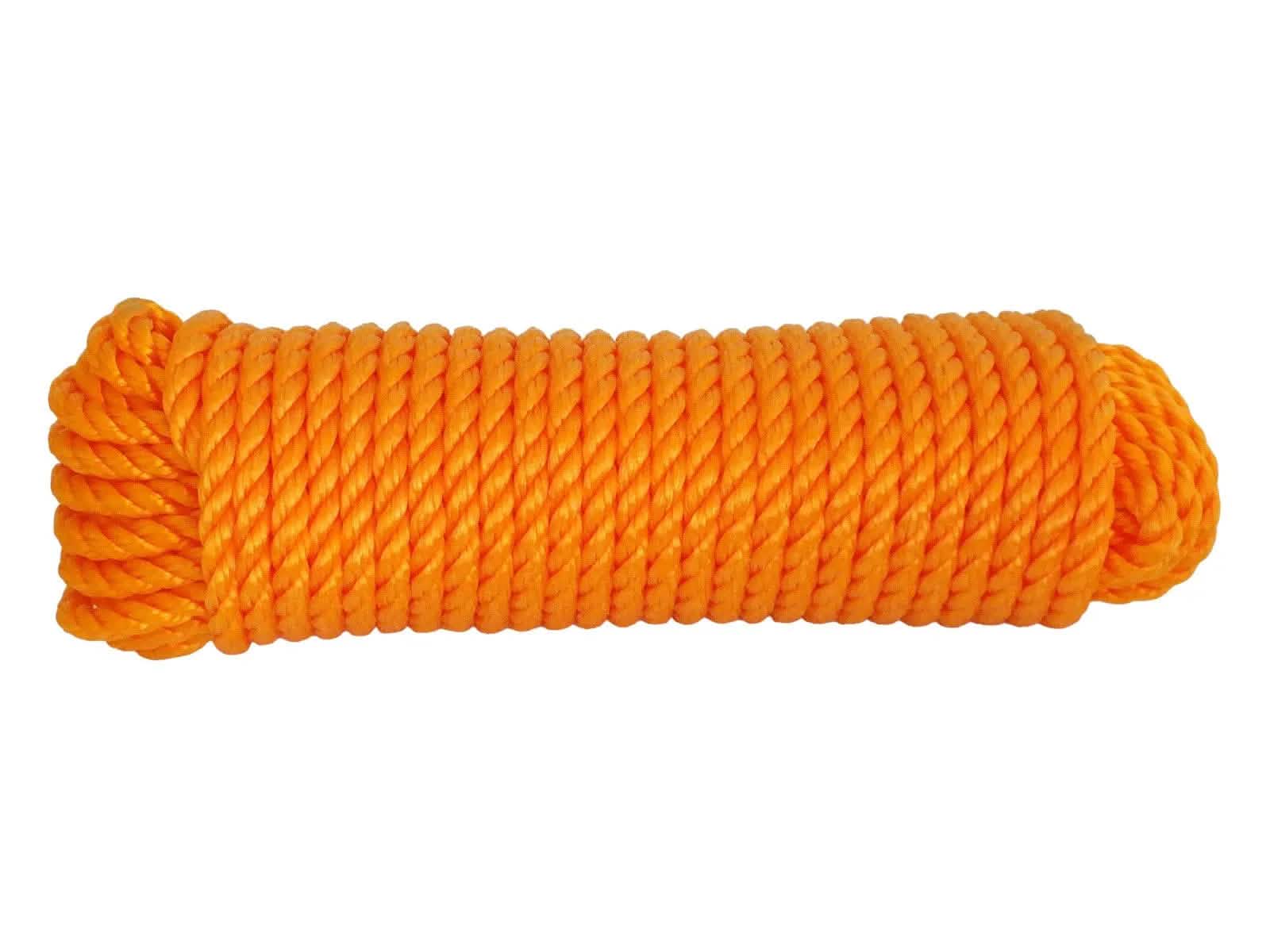 tooltime.co.uk Utility Rope Poly Rope Shank 20m x 10mm Multipurpose Polypropylene Rope