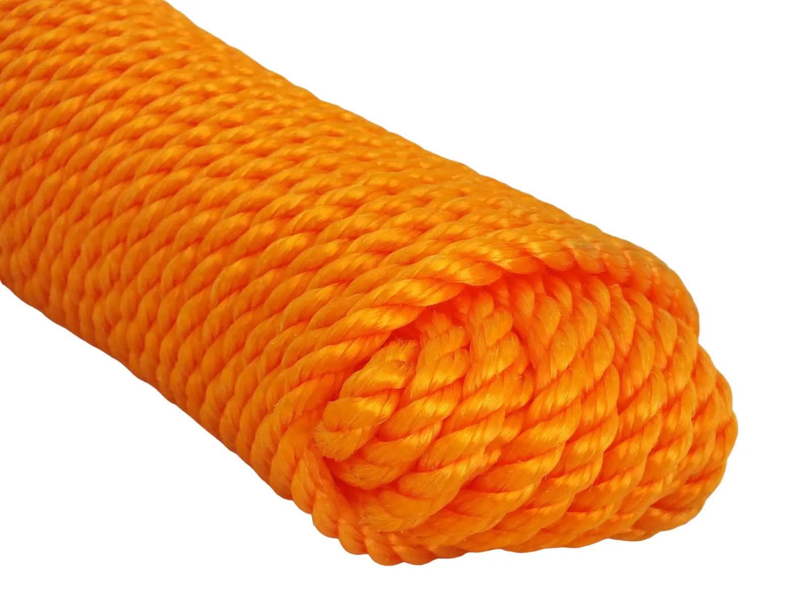 tooltime.co.uk Utility Rope Poly Rope Shank 20m x 10mm Multipurpose Polypropylene Rope