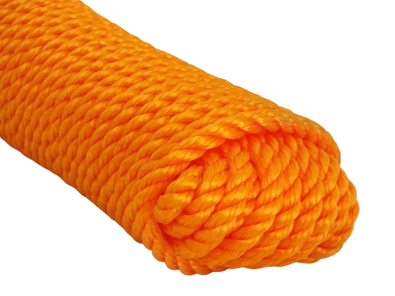 tooltime.co.uk Utility Rope Poly Rope Shank 20m x 10mm Multipurpose Polypropylene Rope