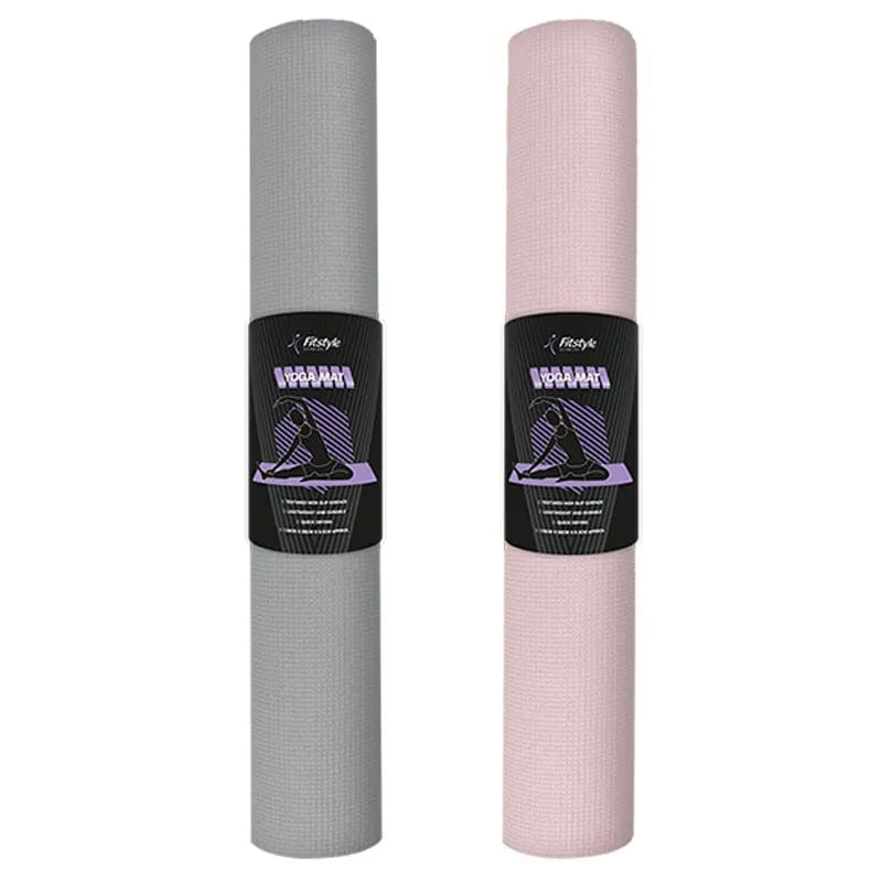tooltime.co.uk Yoga Mat Non-Slip Lightweight Yoga Mat 130cm x 58cm | Yoga Mat Carry Bags aslo available