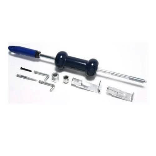 tooltime DENT PULLER SLIDE HAMMER + 7PC FIBRE GLASS PANEL BEATERS REMOVAL BEATING TOOLS
