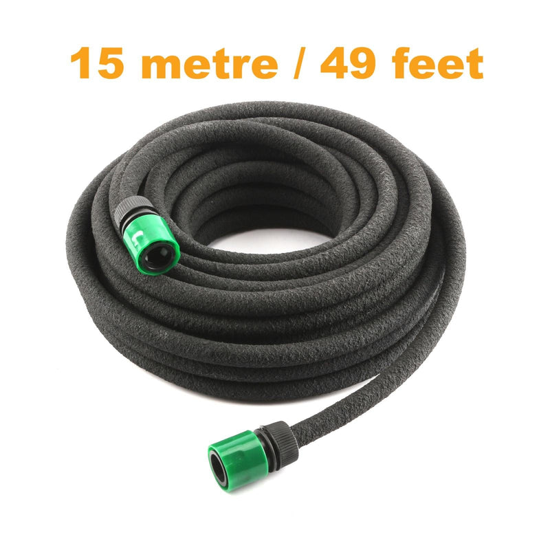 tooltime-DGI 15M Soaker Hose 1/2" + Quick Connectors