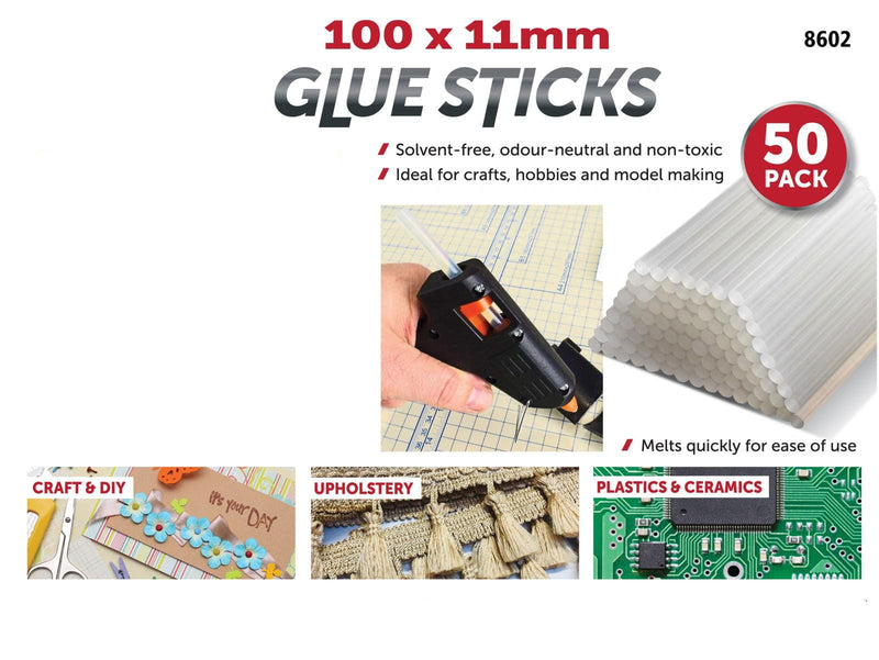 tooltime-DGI 50Pcs Glue Sticks 100*11Mm