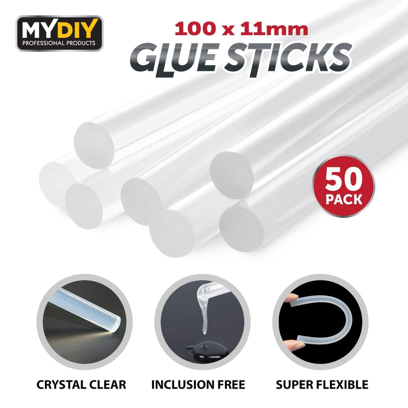 tooltime-DGI 50Pcs Glue Sticks 100*11Mm