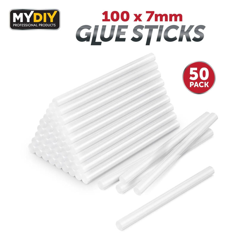 tooltime-DGI glue sticks Glue Sticks 7mm x 100mm  - 50 Pack