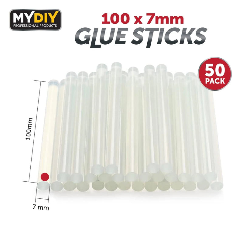 tooltime-DGI glue sticks Glue Sticks 7mm x 100mm  - 50 Pack