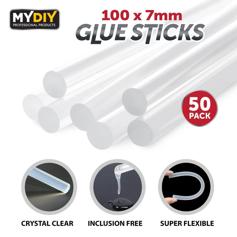 tooltime-DGI glue sticks Glue Sticks 7mm x 100mm  - 50 Pack