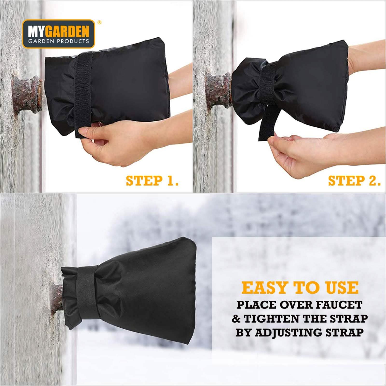 tooltime-DGI Outside Garden Tap Cover Frost Protector Jacket Winter Thermal Insulation