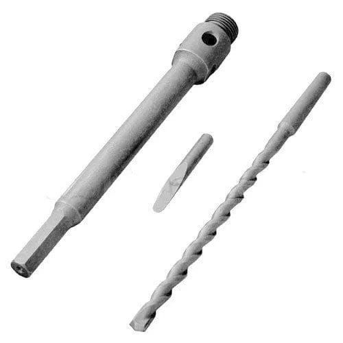 tooltime Diamond Core Drill 52MM DIAMOND CORE DRILL + HEX ARBOR SHANK + PILOT BIT + EJECTOR DRIFT