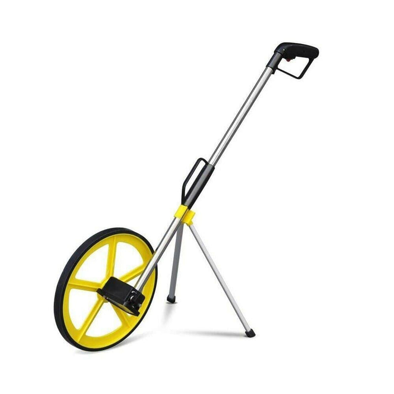 tooltime Distance Measuring Wheel Distance Measuring Wheel With Stand Foldable In Bag Surveyors Builders Road Land