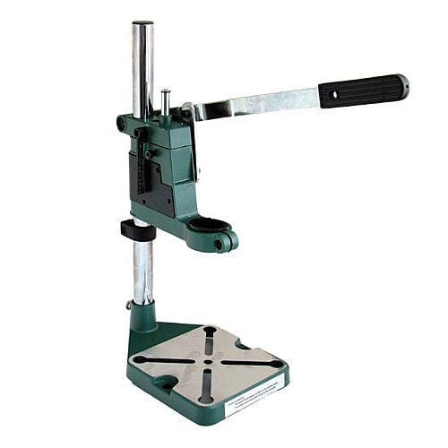 tooltime Drill Stand Plunge Power Drilling Stand Bench Pillar Pedestal Clamp & 63mm Drill Press Vice