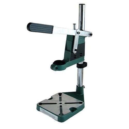 tooltime Drill Stand Plunge Power Drilling Stand Bench Pillar Pedestal Clamp & 63mm Drill Press Vice