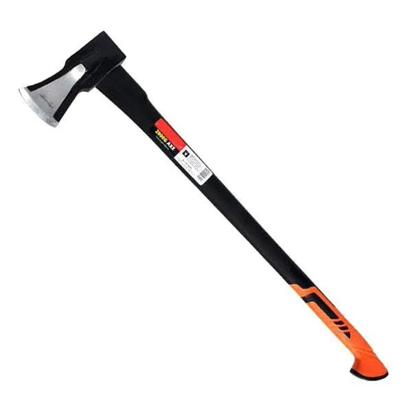 tooltime-E Axe 4.4lb Maul Axe Log Wood Splitting Hi Viz Fibreglass Shaft & Anti Jamming Head