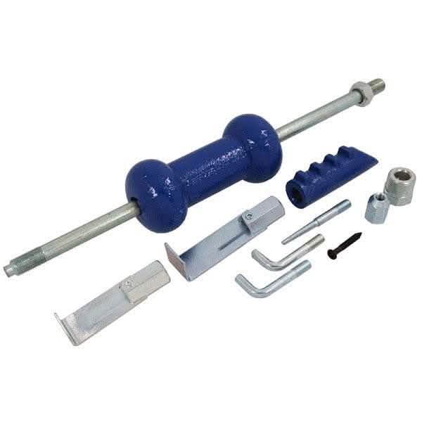 tooltime-E Dent Repair Tools 9PC HEAVY DUTY 5lb DENT PULLER SLIDE HAMMER KIT CAR AUTO BODY SHOP REPAIR TOOL