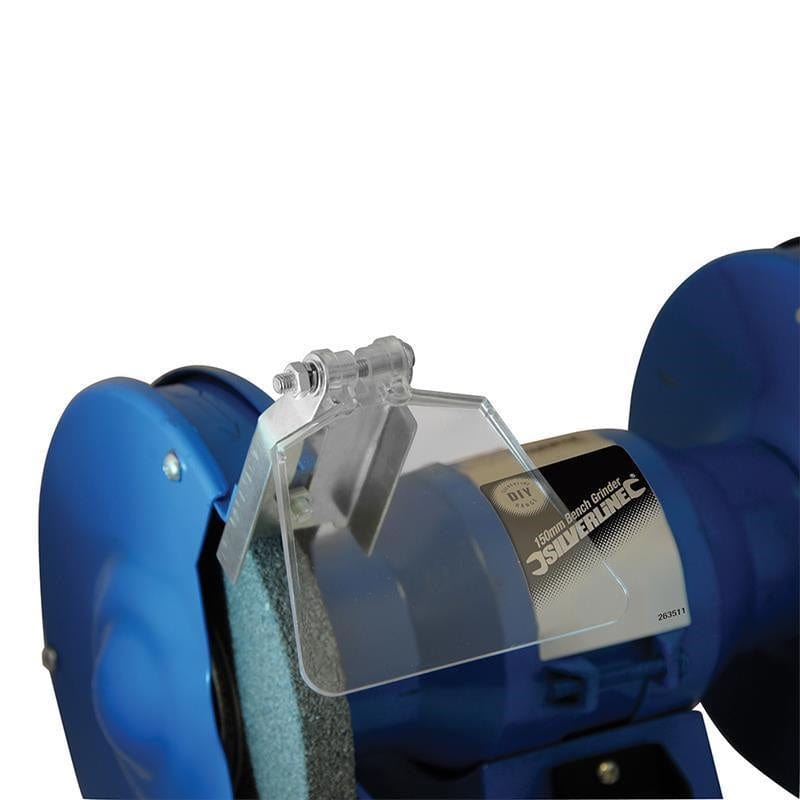 tooltime Electric Bench Grinder 150mm 230V 150W + 6" Polishing Grinding Wire Wheel Brush