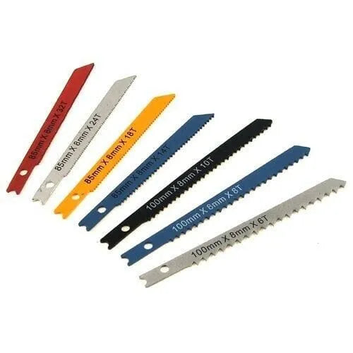 tooltime electric jigsaw 350W ELECTRIC JIGSAW + 15 ASSORTED WOOD METAL & PLASTIC JIG SAW CUTTING BLADES