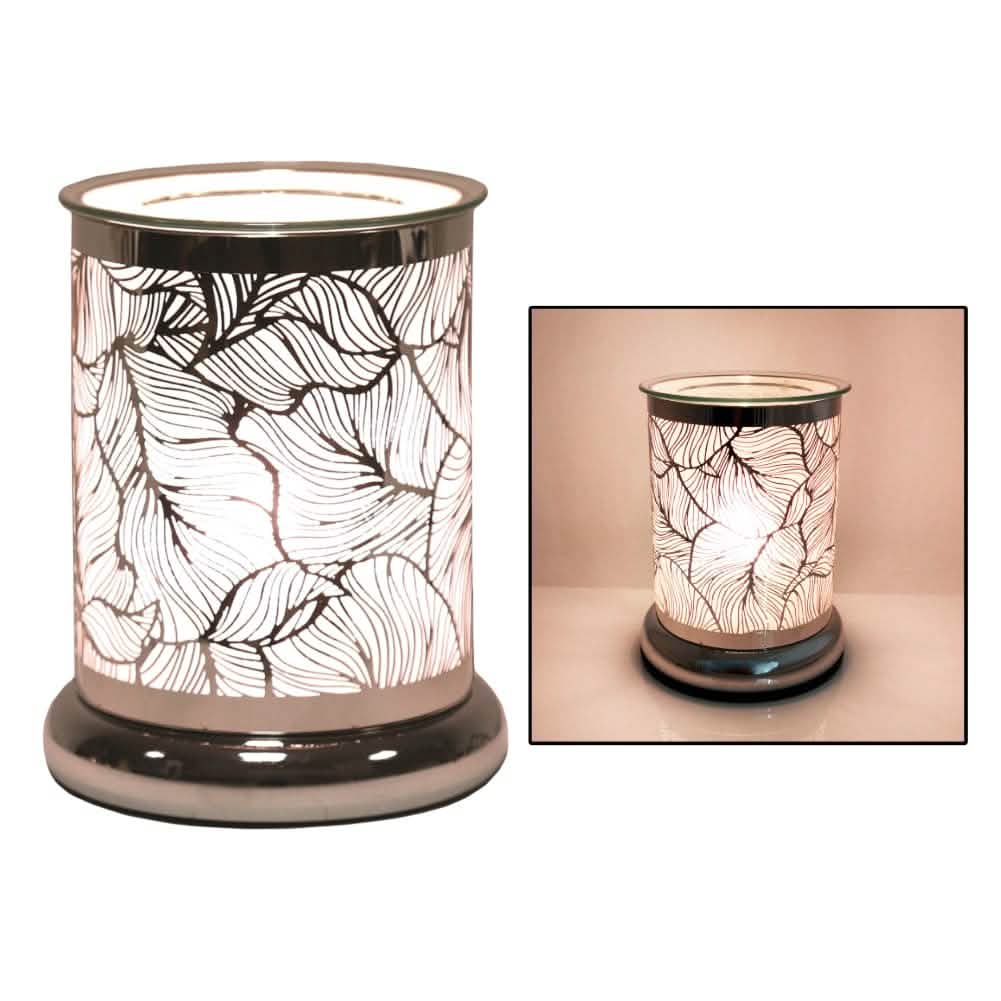 tooltime ELECTRIC TOUCH CONTROL WAX MELT BURNER LAMP AROMATHERAPY - SILHOUETTE LEAVES