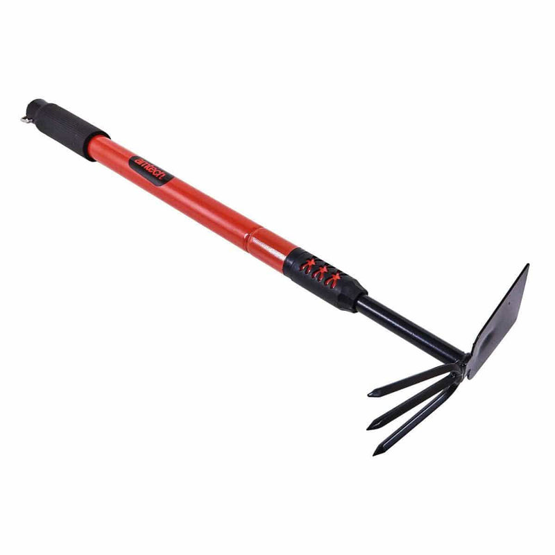 tooltime Garden Hand Tools Telescopic Garden Hand Tools 3pc Set Extending Handles Fork Trowel Fork & Hoe