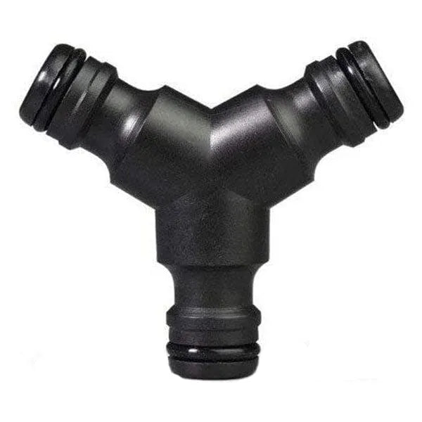 tooltime Garden Hose Fittings Snap On Hose Splitter 3 Way 1/2" Y Male Garden Hose Connector