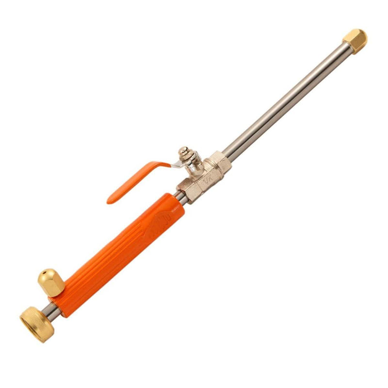 tooltime Garden Hose Spray Nozzles Orange Handle Water Jet Power Washer Pressure Water Nozzle Lance - Garden Hose