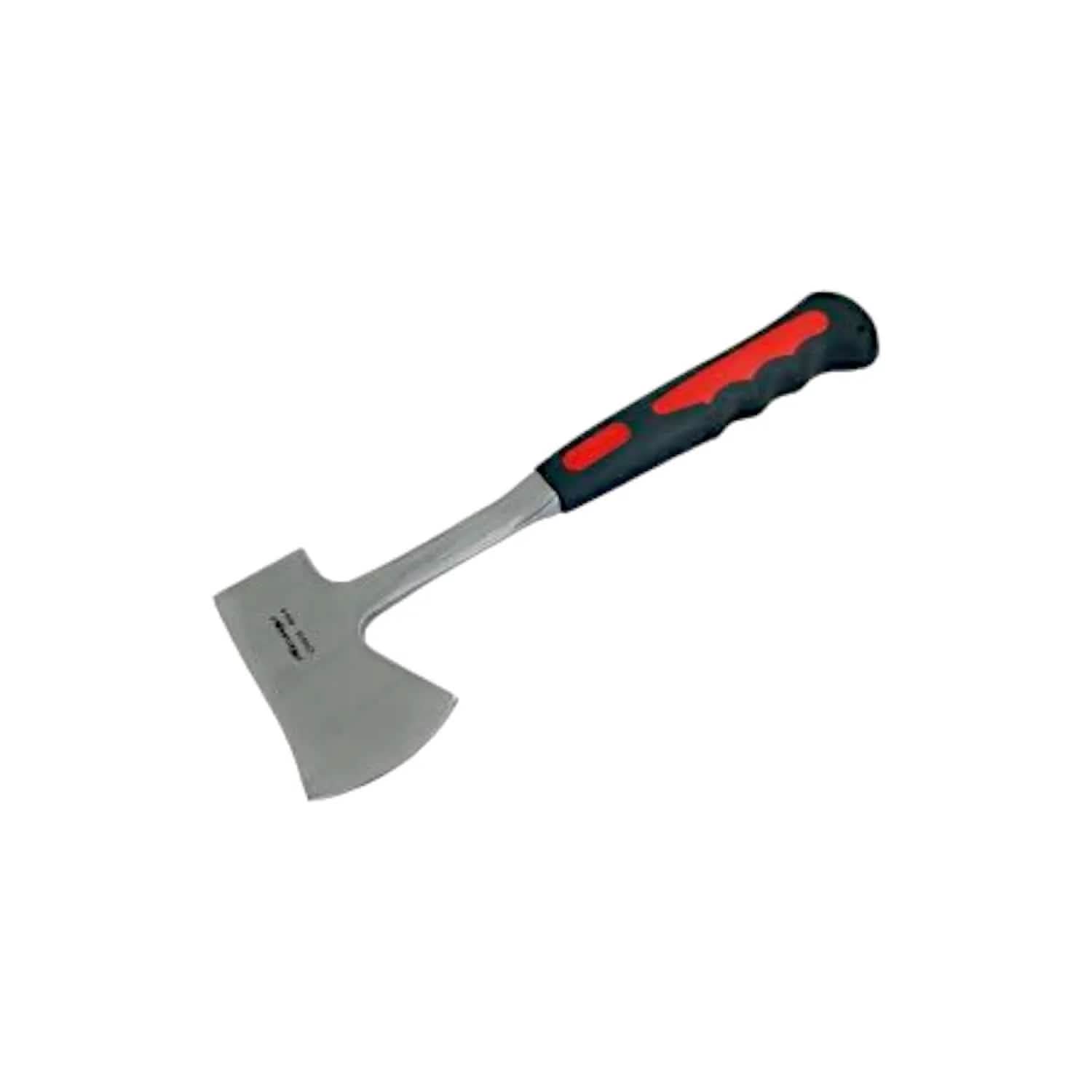 tooltime Hand Axe Hand Axe Hatchet Rubber Handle with Fully Forged Steel Head Firewood Splitter