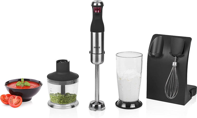 tooltime Hand Blenders Hand Blender Whisk Mixer Speed Control + Accessories