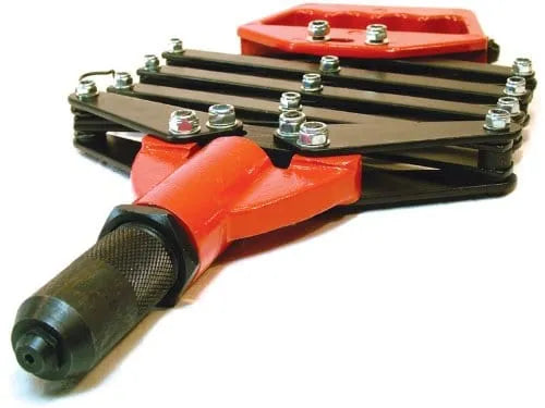 tooltime Heavy Duty Lazy Tong Hand Riviter Riveting Rivet Gun Pop Riveter With 320 Rivets