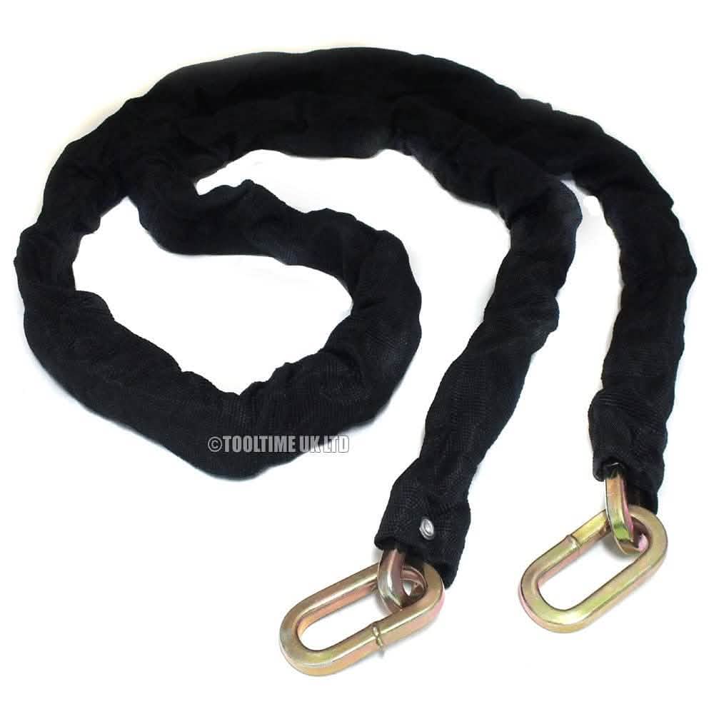 tooltime High Security 2M Motorcycle Motorbike Cycle Bike Chain & Hardened Steel Padlock