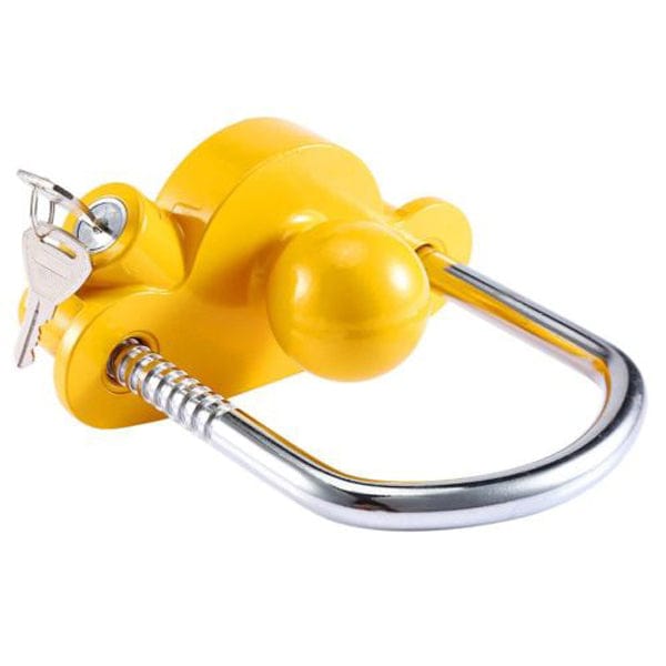 tooltime Hitch Lock Universal High Security Caravan Trailer Hitch Lock Hitchlock Coupling Tow Ball