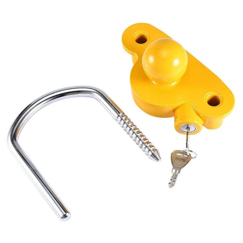 tooltime Hitch Lock Universal High Security Caravan Trailer Hitch Lock Hitchlock Coupling Tow Ball