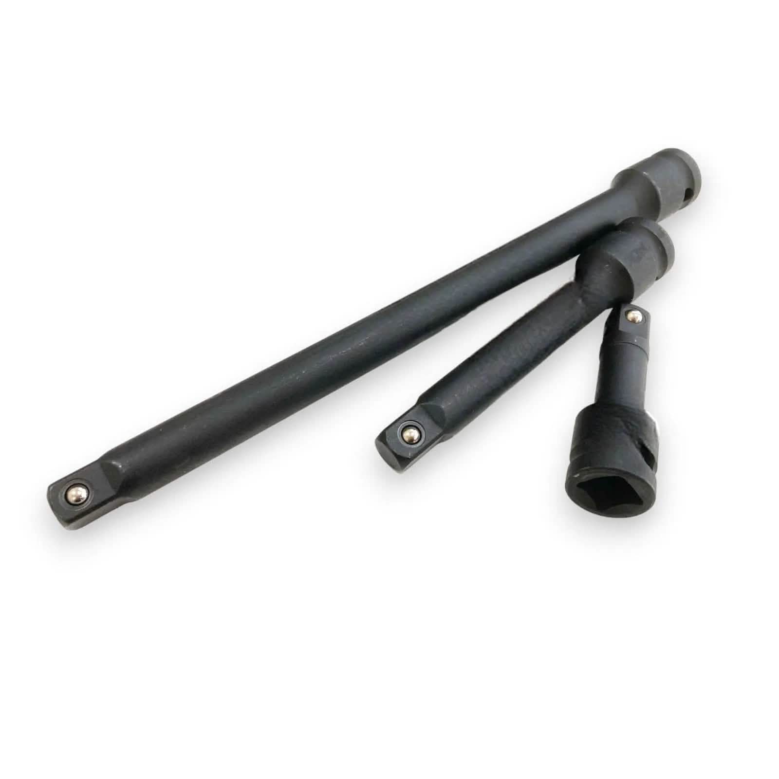 tooltime Impact Bits Impact Extension Bar Socket Long Reach 1/2 Dr Set 3" 5" 10" (3pc)