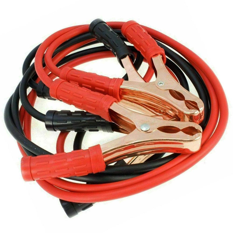 tooltime Jump Leads HEAVY DUTY JUMP LEADS CAR VAN AUTO BATTERY BOOSTER STARTER CABLES (200AMP) 2.5m