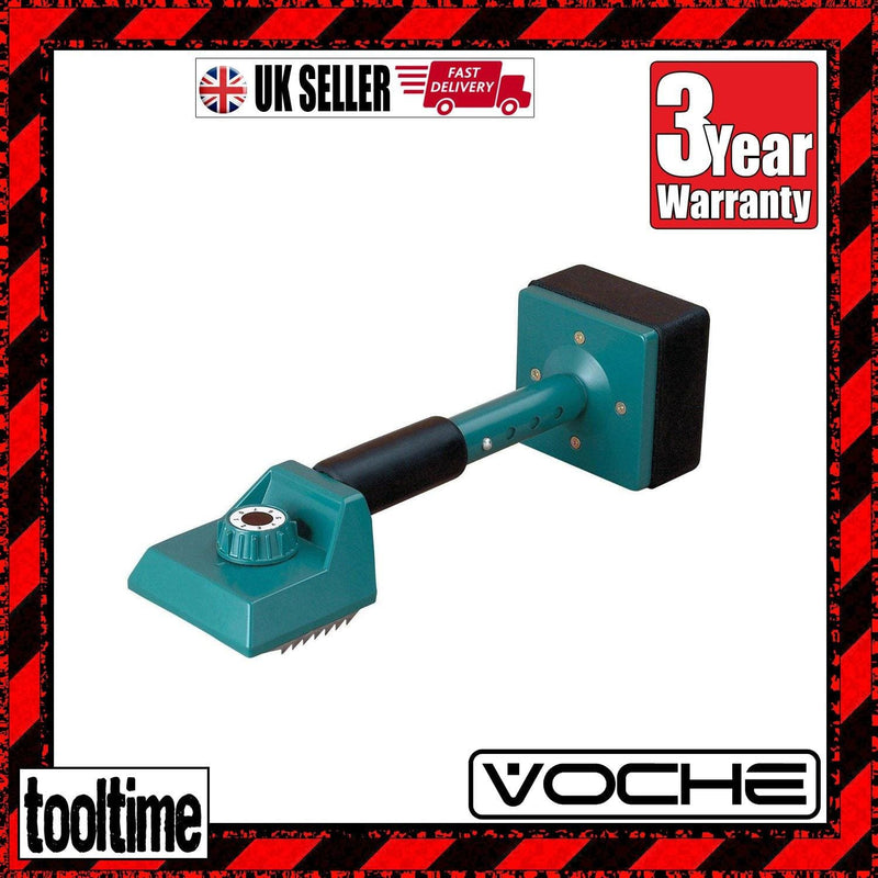 tooltime Knee Kicker Carpet Stretcher Fitters Installer Tool Voche Professional GREEN