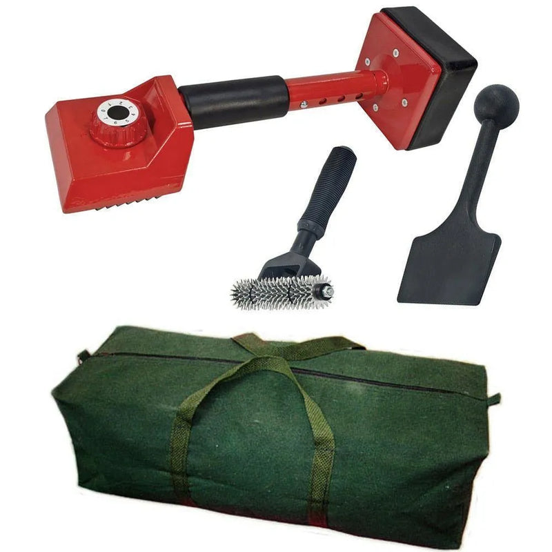 tooltime Knee Kicker Seam Roller Stair Press + Bag - Carpet Fitting Tool Kit  (5pc)