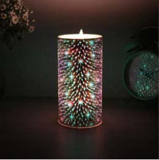tooltime LED Candles LED Candle + Remote Colour Changing LED Christmas Star Heart Butterfly Fireworks