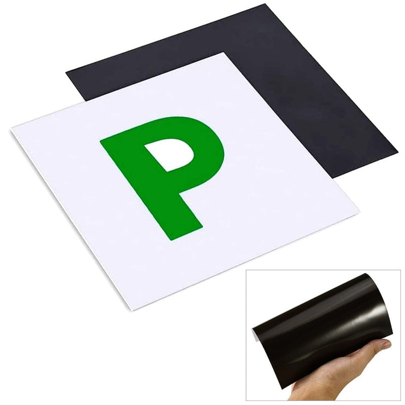 tooltime Magnetic New Driver P Plates Pack Of 2 Premium Fully Magnetic New Driver P Plates
