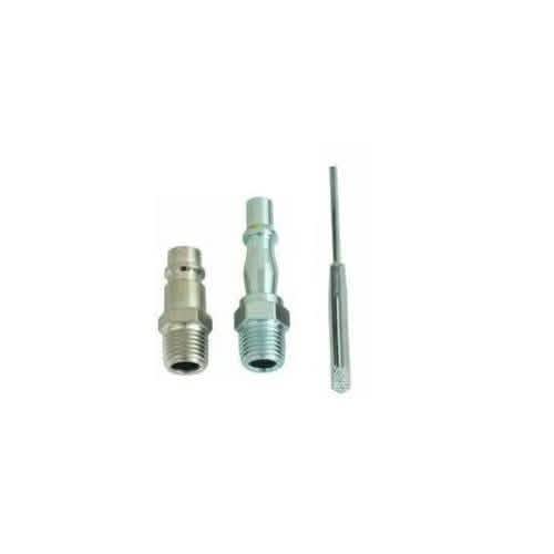 Silverline 50mm Mini Air Sander + 15pc Sanding DIscs | Random Orbit Variable Speed 90° Angled Head