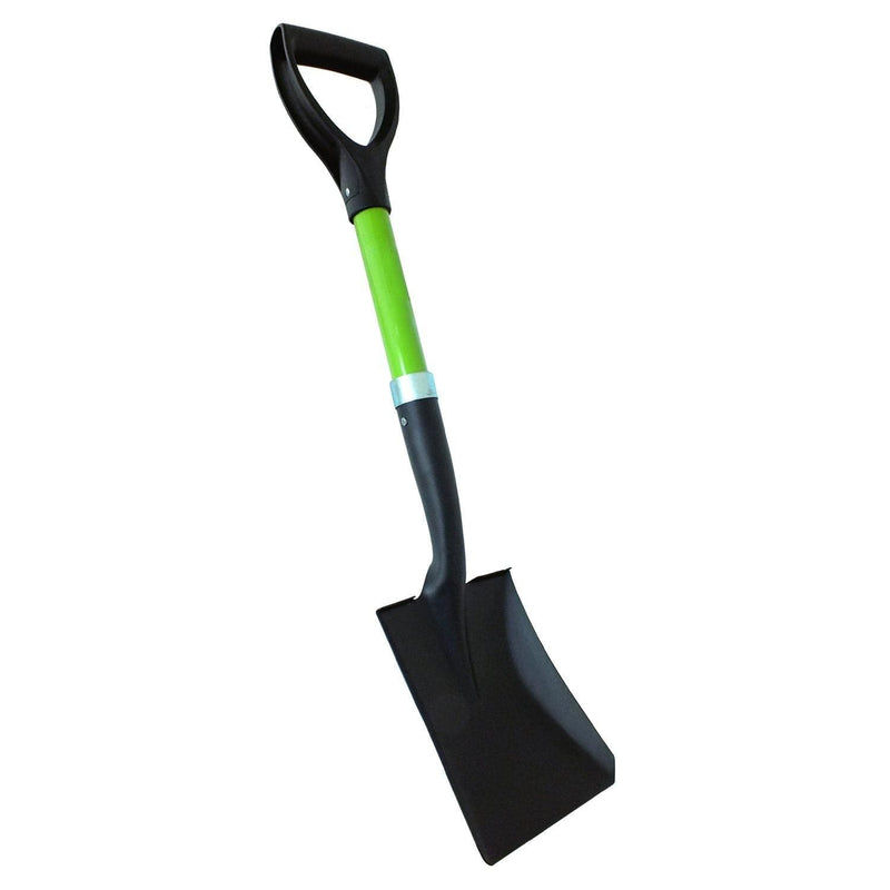 tooltime Mini Fibreglass Square Mouth Car Boot Snow Shovel Lightweight Gardening Spade
