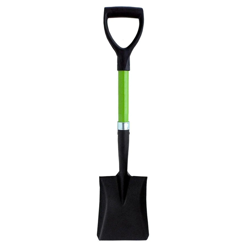 tooltime Mini Fibreglass Square Mouth Car Boot Snow Shovel Lightweight Gardening Spade